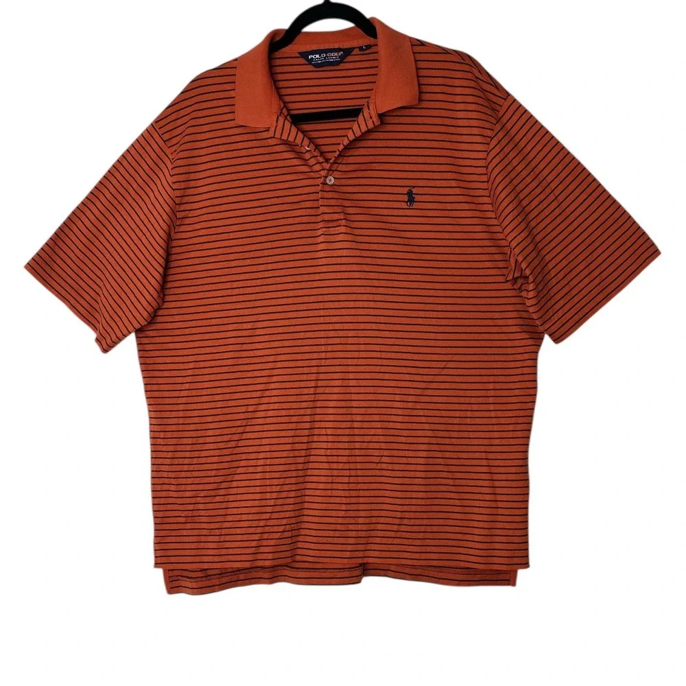 Polo Ralph Lauren‎ Polo Shirt Mens Large Golf Pony Pima Cotton Short Sleeve